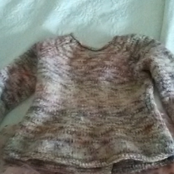 Sleeping in Snow Wool Pink Blend Sweater 10/12 - Picture 4 of 6